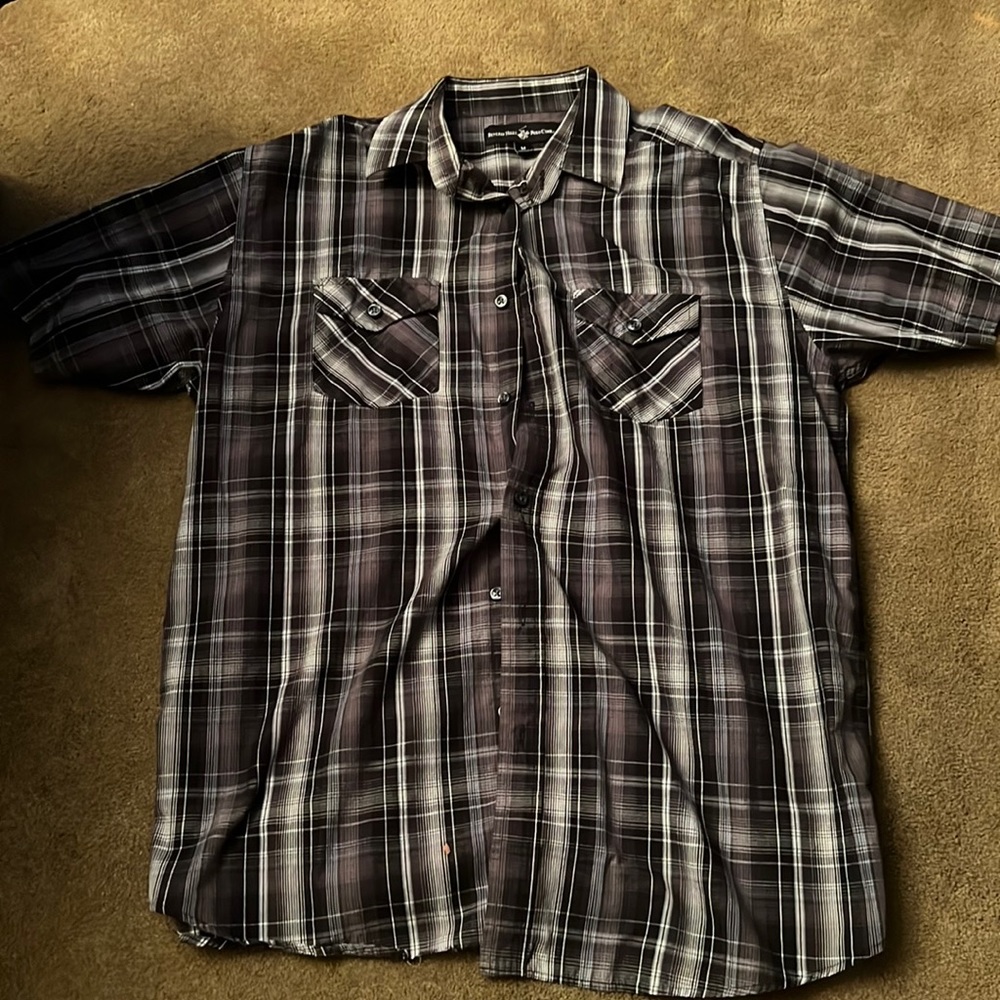 Polo Club Button-Up Shirt